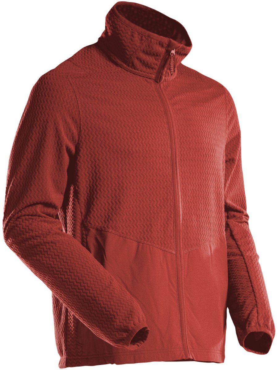 Mascot Customized Microfleece trui met rits 22803-639 - herfstrood - 2XL