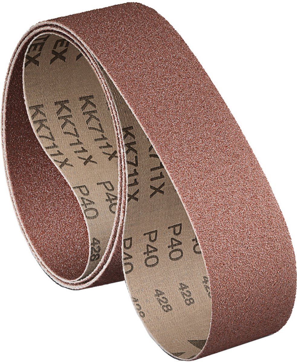 OPTIMUM 5x Schuurband 762 x 75 mm K 120 Normaal Korund - 3357618