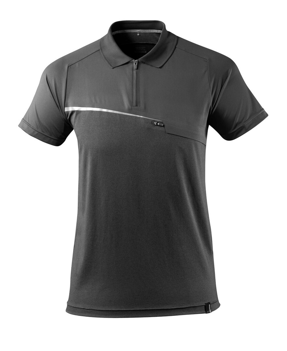 Mascot Advanced Poloshirt met borstzak 17283-945 - donkerantraciet - S