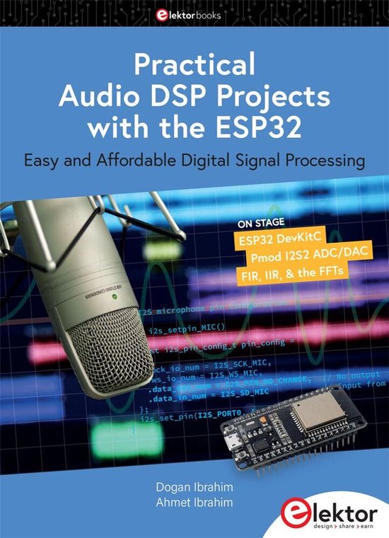 Practical Audio DSP Projects with the ESP32 - cover