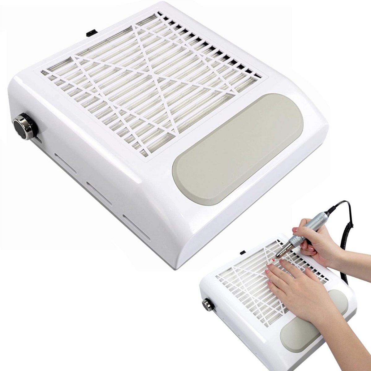 DailySupplies® Nagel Afzuiger - Stofafzuiger Nagels - Nageltafel