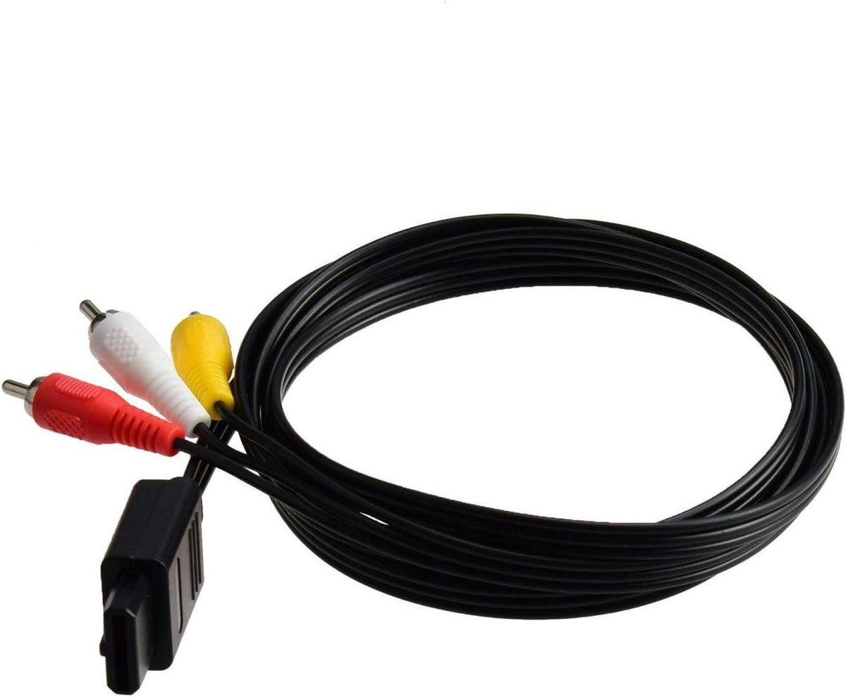 AV Audio Video Composite Cable for SNES N64 Gamecube PAL - Gam3Gear
