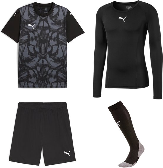 Puma Team Ultimate Keeperstenue All Black