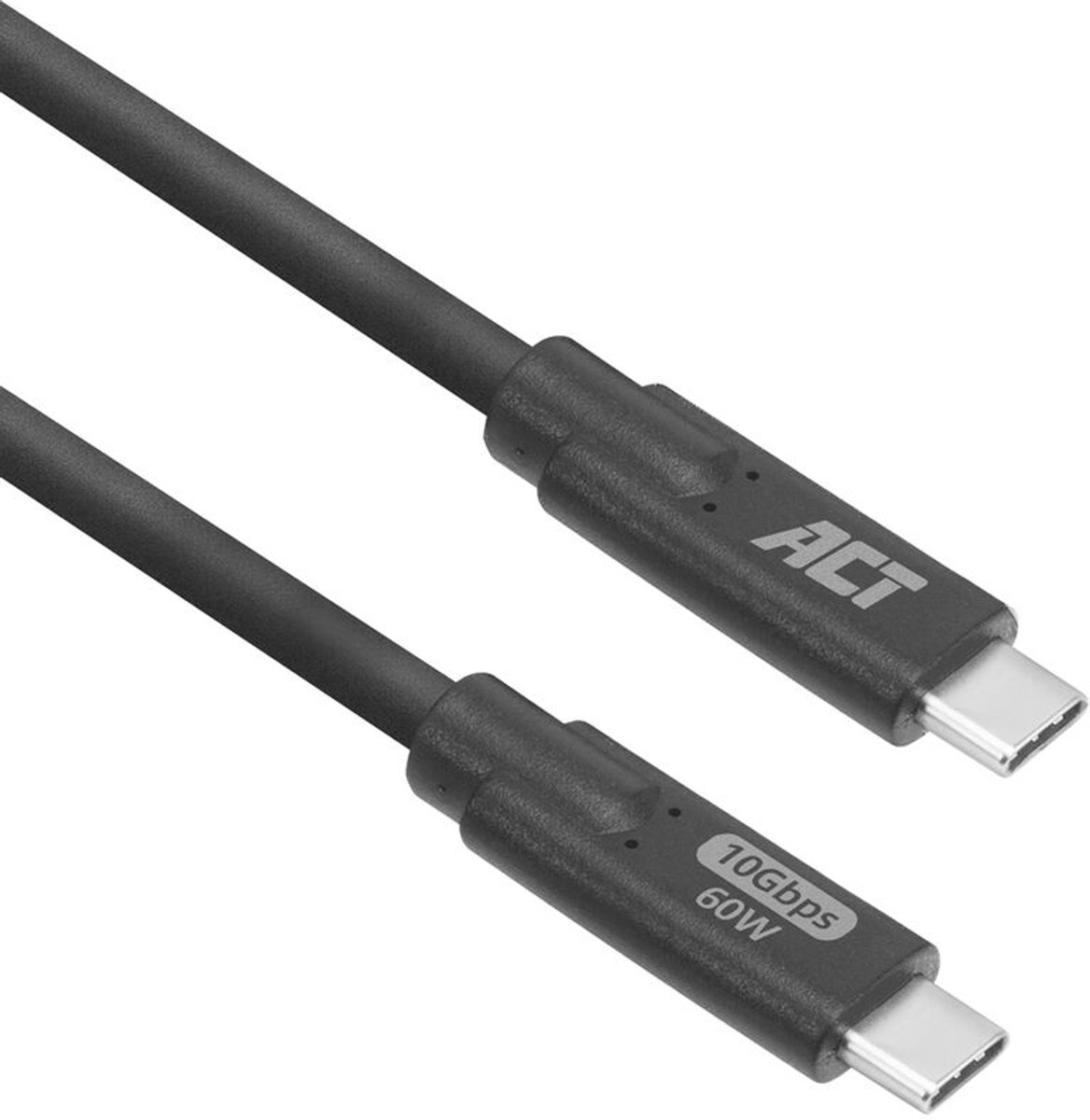 Image of ACT USB 3.0 10Gbps 60W USB Type-C® kabel, 3 meter AC7443