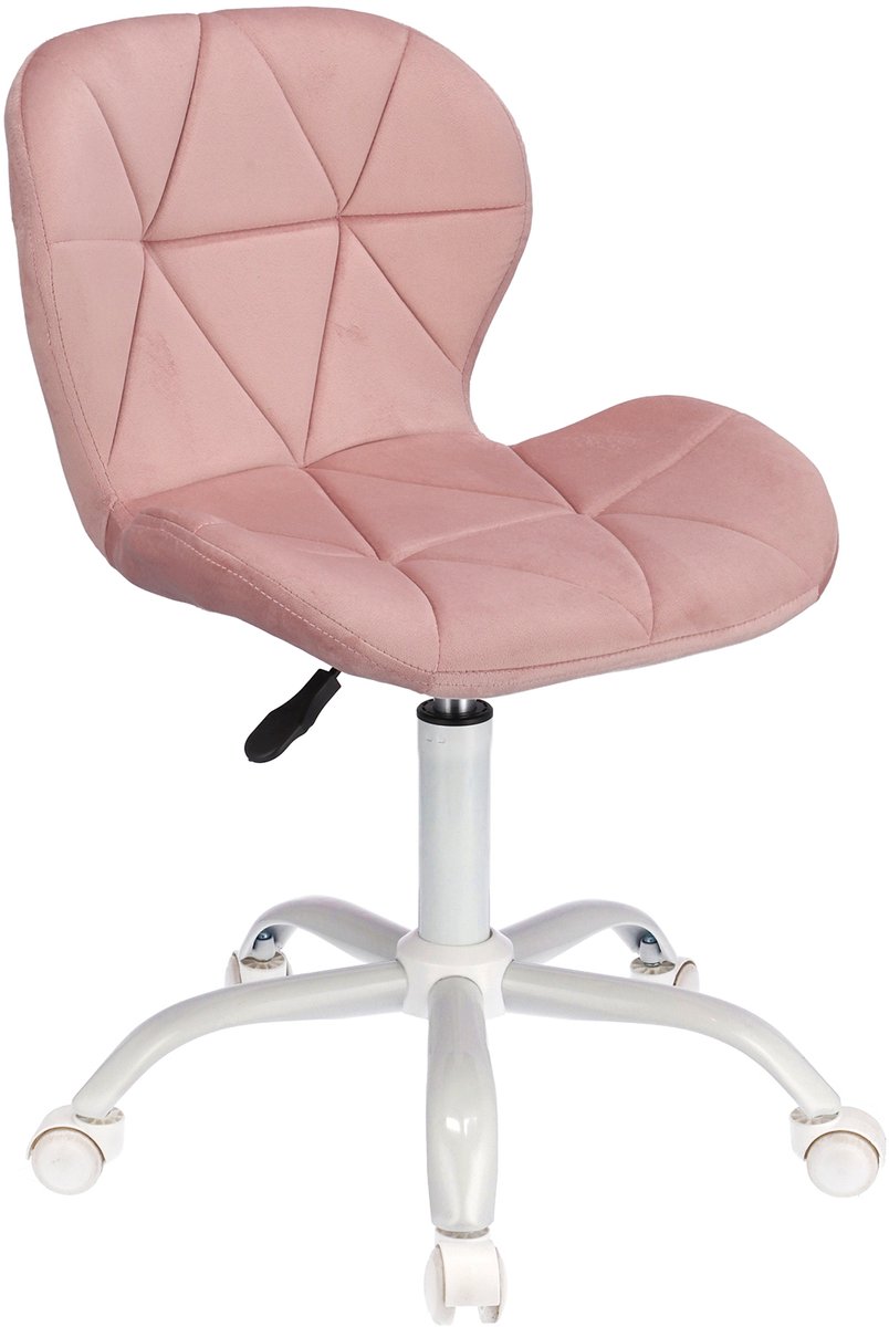 ENDO fluwelen roze stoel - afbeelding 2