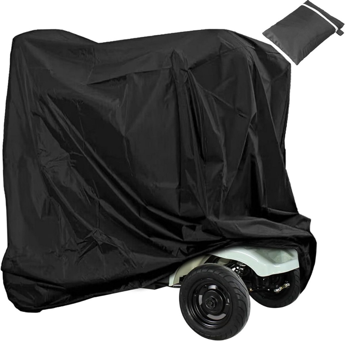 VELTRR® Bakfietshoes - Scootmobielhoes - Waterdicht - Zwart