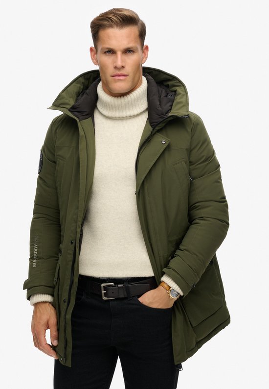 Superdry CITY PADDED PARKA JACKET Heren Jas - Maat L