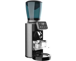 Cecotec Elektrische Kaffeemühle SteelMill Touch. 150W, Edelstahl-Finish, Touch-Panel und 30 Mahlstufen, Behälter für 300 g Kaffeebohnen mit Deckel und 200 g Kaffeepulver.