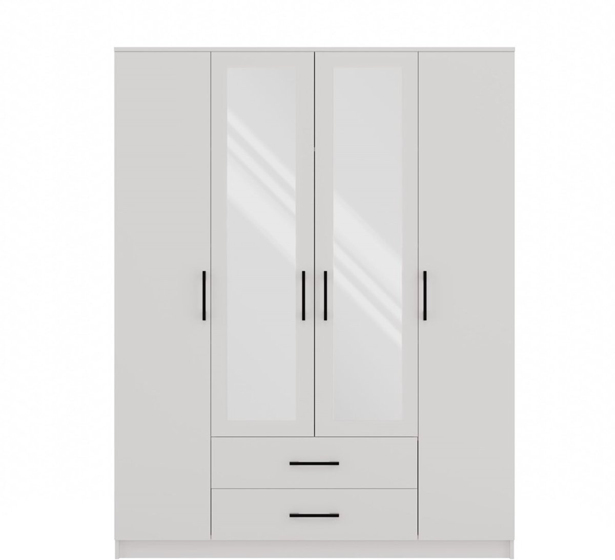 Kledingkast Romana 160X205L WIT
