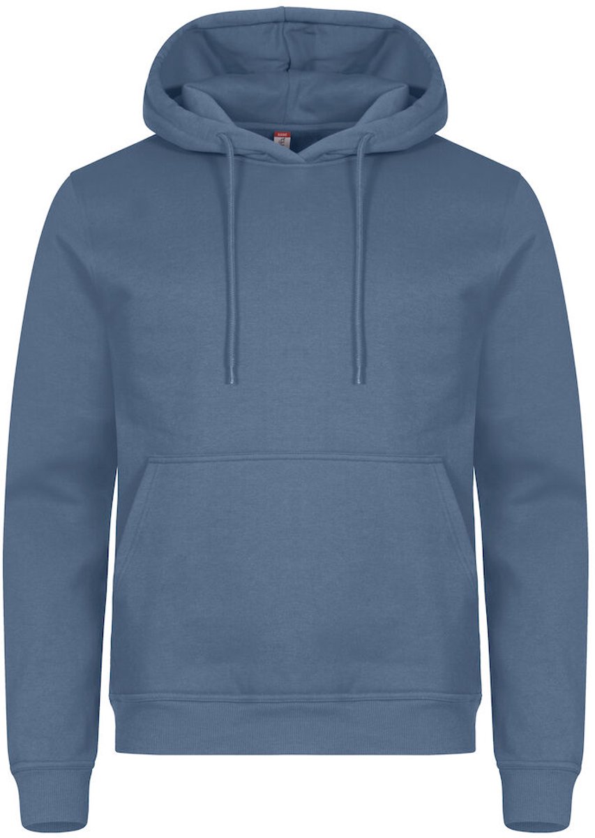 Clique Miami Hoody 0201031 - Staalblauw - 4XL