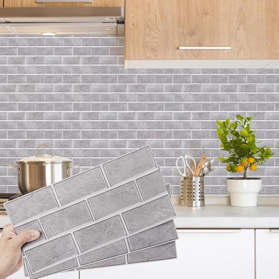 Zelfklevende Tegelstickers Neukids – 50 Stuks 15x15cm, Groen Mozaïek, Waterdicht, Voor Keuken, Badkamer & Muurdecor Renovatie Stickers Voor Keuken En Badkamer