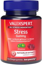 Valdispert Stress Gummy - Rhodiola helpt je rustig en gefocust te blijven bij stressmomenten* - Vitamine B11 voor concentratie - Geen gewenning** - 30 vegan gummies