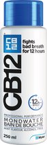 CB12 Original Mondwater - Beschermt 12 uur lang tegen een slechte adem - Met Fluoride voor bescherming tegen gaatjes - Frisse mentholsmaak - Alcoholvrije mondspoeling - 250ml