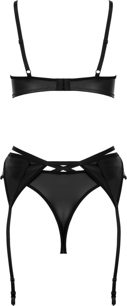 Blackelia 3pcs set zwart