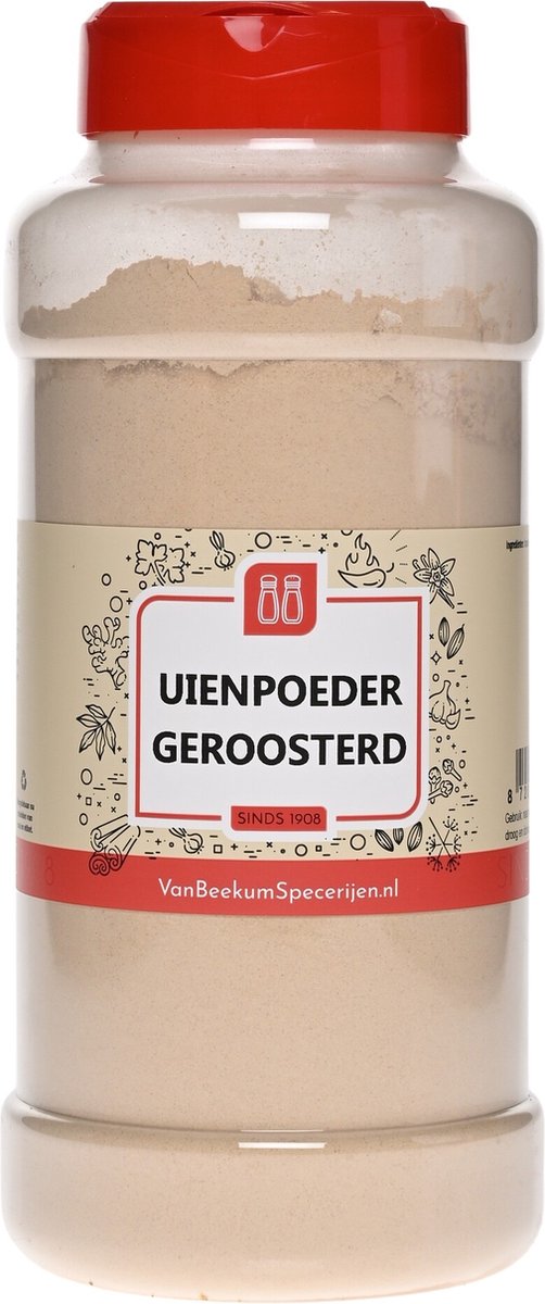 Goedkoopste Van Beekum Specerijen - Uienpoeder Geroosterd - Strooibus 400 Gram