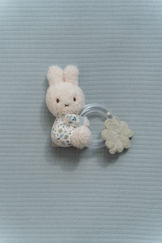 Nijntje x Little Dutch Ringrammelaar - Lucky Leaves van Little Dutch — afbeelding 3