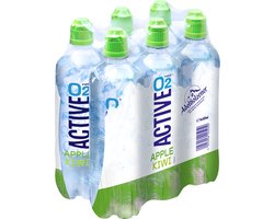 Active O2 | Apple Kiwi | 6 stuks | 6 x 500 ml