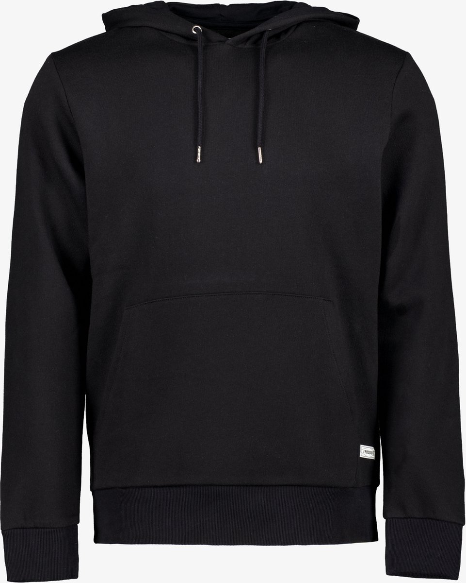 Produkt zwarte heren hoodie - Maat S