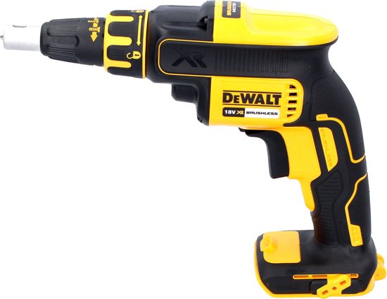 VEVOR Placo Schroevendraaier 20 V, maximale draadloze schroevendraaierset voor gipsplaten, 4200 omw/min, met batterijen, oplader, vooruit en achteruit, ingebouwd ledlicht voor gipsplaten