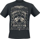 Bravado American Rebel Heren T-shirt - Zwart - S