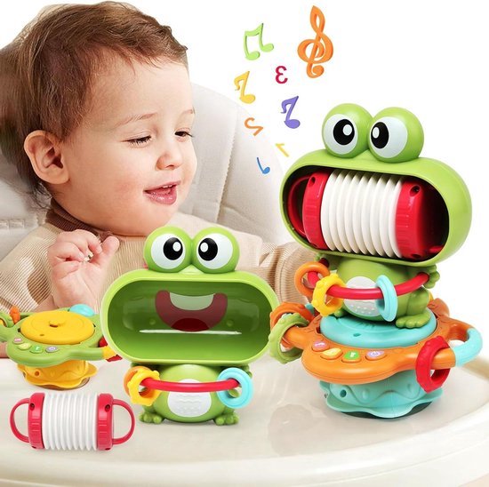 Baby TV Afstandsbediening Speelgoed met Muziek Geluid en Zacht Licht