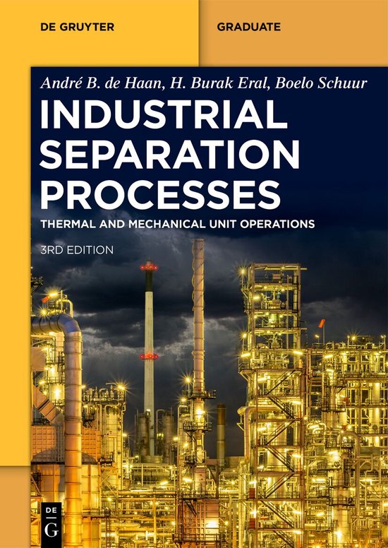 De Gruyter Textbook- Industrial Separation Processes - cover