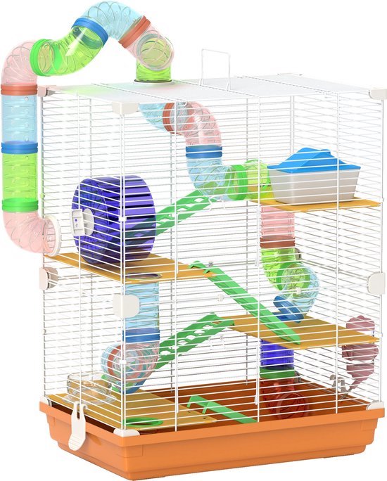 Hamsterkooi buizenset voor doe-het-zelf hamstertunnel avontuur Hamsterkooi buizenset voor doe-het-zelf hamstertunnel avontuur