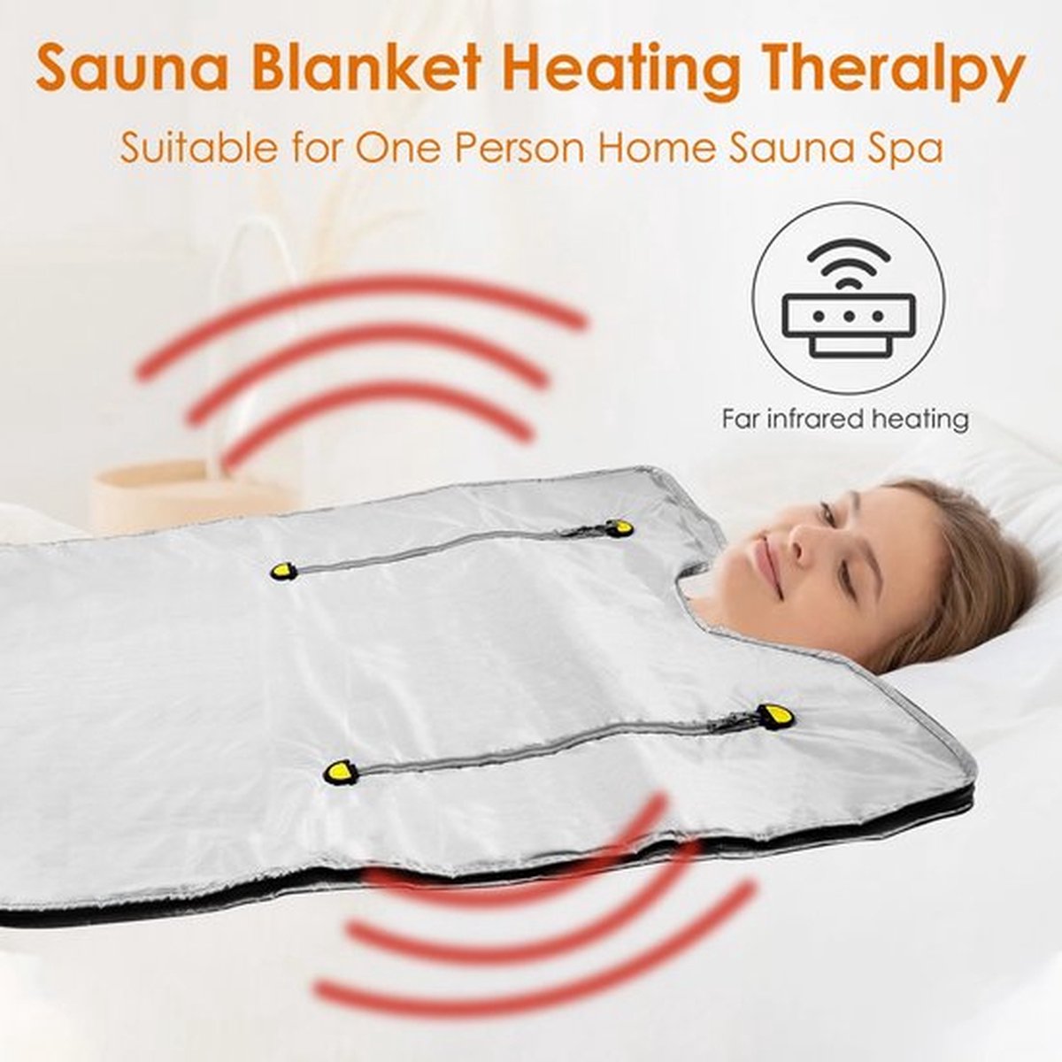 paco goederen Betaalbare Goederen Professionele Infrarood Sauna Deken thumbnail 2