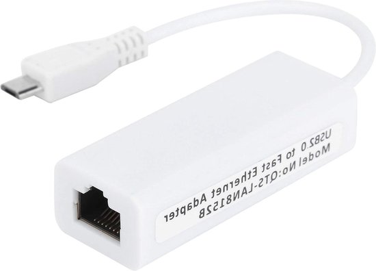 ASHATA Adaptateur Micro USB vers Ethernet pour Carte Mère Pi Zero 1.3/W