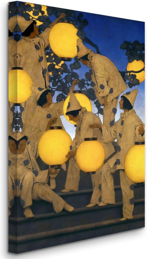 Maxfield Parrish - The Lantern Bearers - De lantaarn-dragers (1908) - 3:2