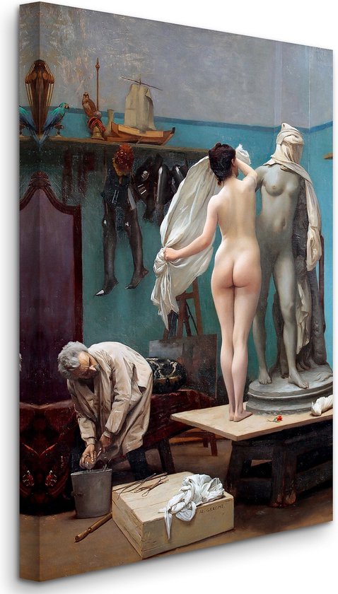 Jean-Leon Gerome - The End of the Pose - Het einde van de pose (1886) - 3:2