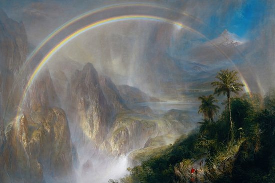 Frederic Edwin Church - Rainy Season in the Tropics - Regenseizoen in de Tropen (1866) - 2:3
