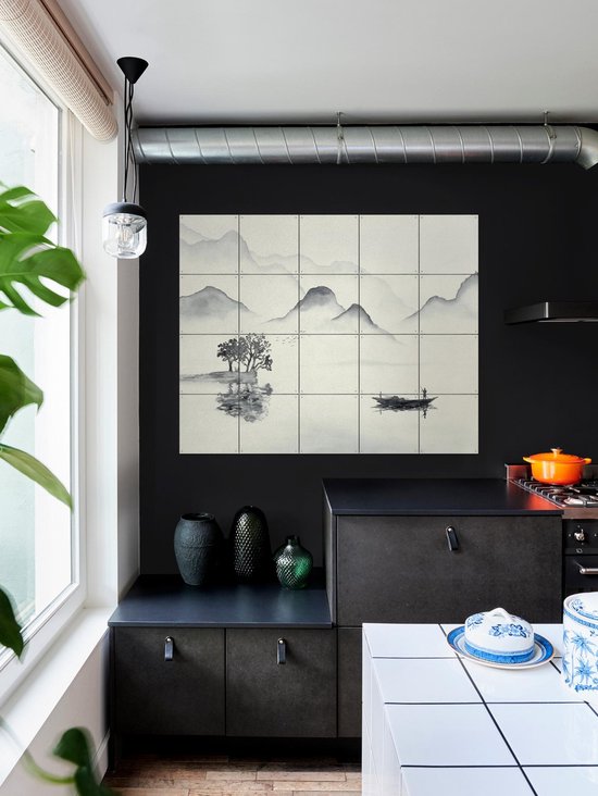 IXXI Matin de pêche - Décoration murale - 100 x 140 cm