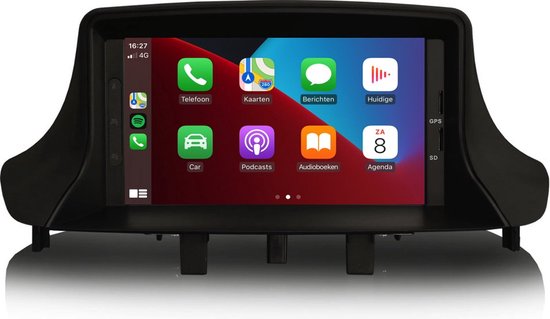 2 In 1 Draadloze Adapter Carplay En Android Auto Voor Renault Megane