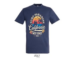 T-Shirt 1-170 Surf Paradise California West Coast - Navy, 3xL
