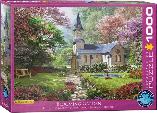 Eurographics - Bloeiende Tuin (Blooming Garden) - Dominic Davison - 1000 stukjes - Legpuzzel