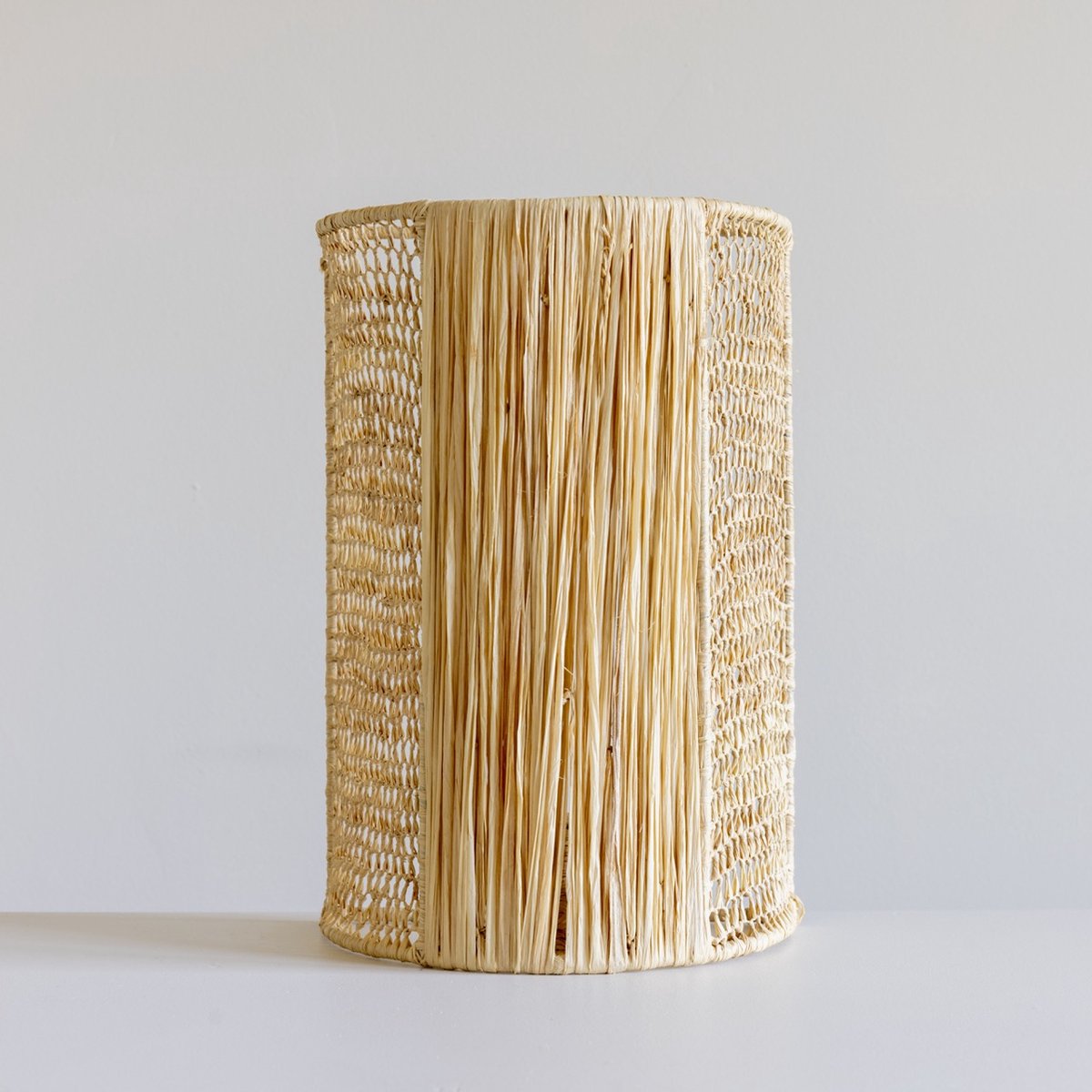 Wandlamp Raffia - Lampenkap Naturel - Uniek - Marrakech - Handmade