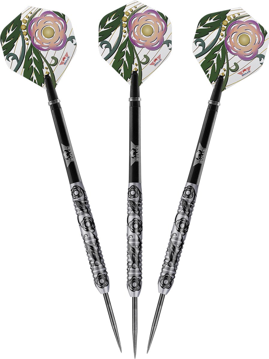Bull's Flora Camil - Dartpijlen - 27 Gram