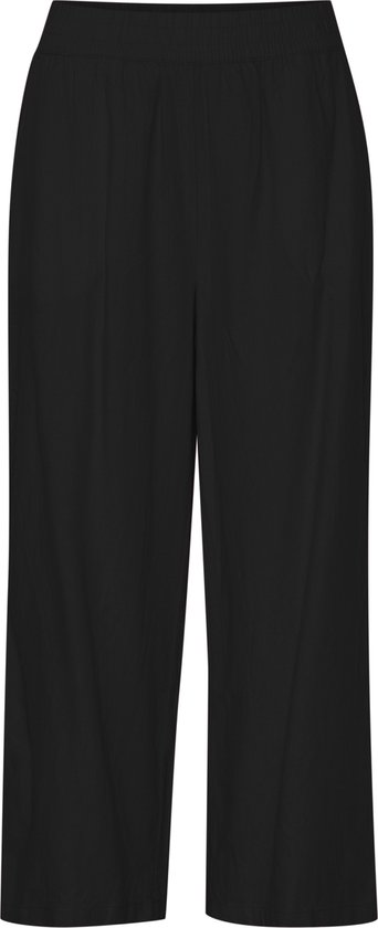 Mango cropped linnen broek beige | wehkamp