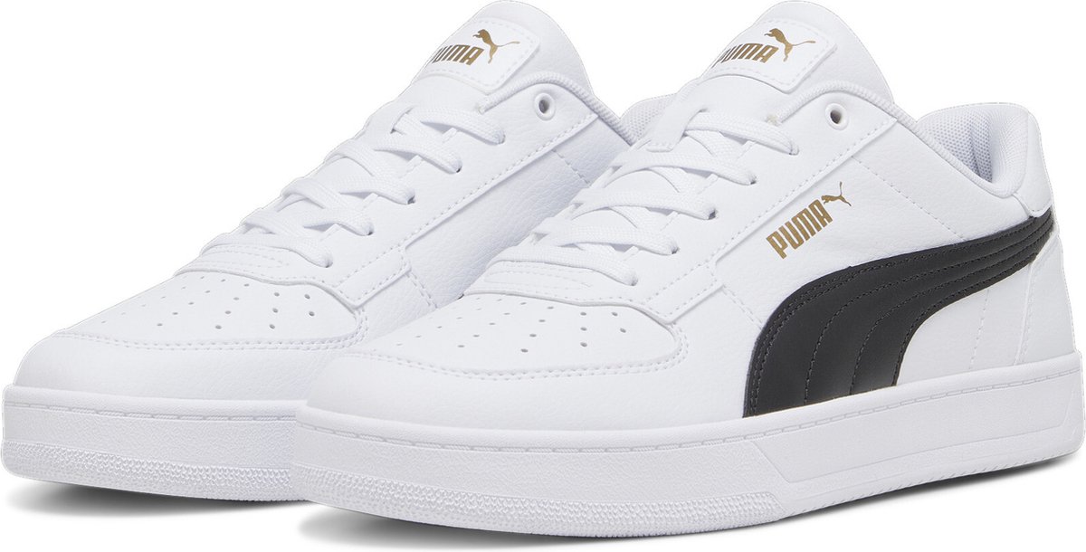 Puma White-Puma Black-Gold