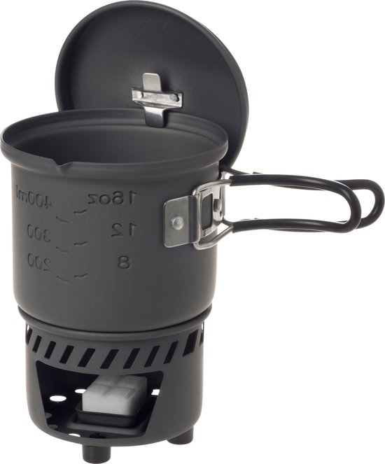 Esbit Outdoor Kooktoestel 585ml - kookset aluminium - solid fuel - ultralicht van Esbit — afbeelding 4