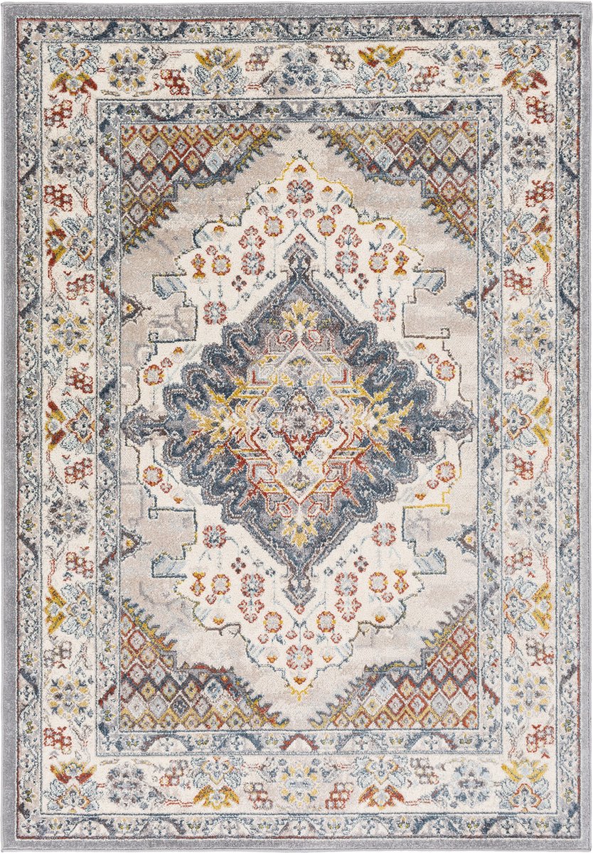 SURYA - JADE Vintage Oosters Grijs Tapijt