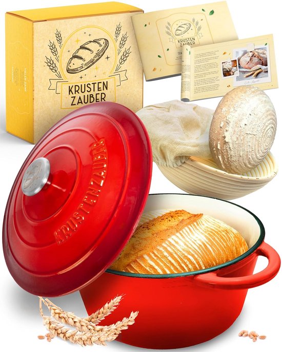 Paulson & Svenson - Broodbakvorm met deksel incl. gistingsmand