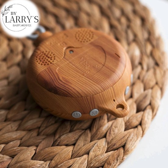 Larry's - Muziekmobiel Baby - Boxmobiel - Houtlook van Larry's — afbeelding 4