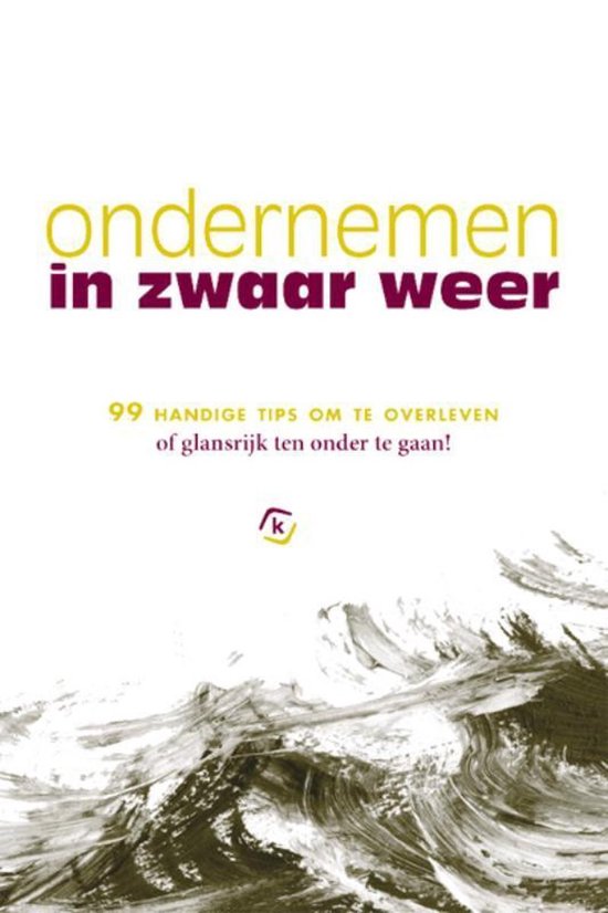 Ondernemen In Zwaar Weer - cover