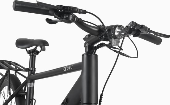 ElectronicWorks AiF-1 - Elektrische Fiets - Fiets met Shimano versnellingen - Elektrische fiets met 250W motor - Fiets voor woon-werkverkeer - 100km Actieradius - E-bike - 25 km/u - LED Display - Elektrische Trapondersteuning - Hydraulische schijfrem van ElectronicWorks — afbeelding 3