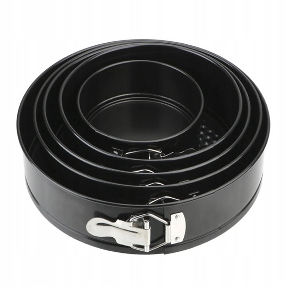 Springvorm - set van 6 - Bakvorm rond - Taartvormen - anti-aanbaklaag - 18/20/22/24/26/28cm – foto 6