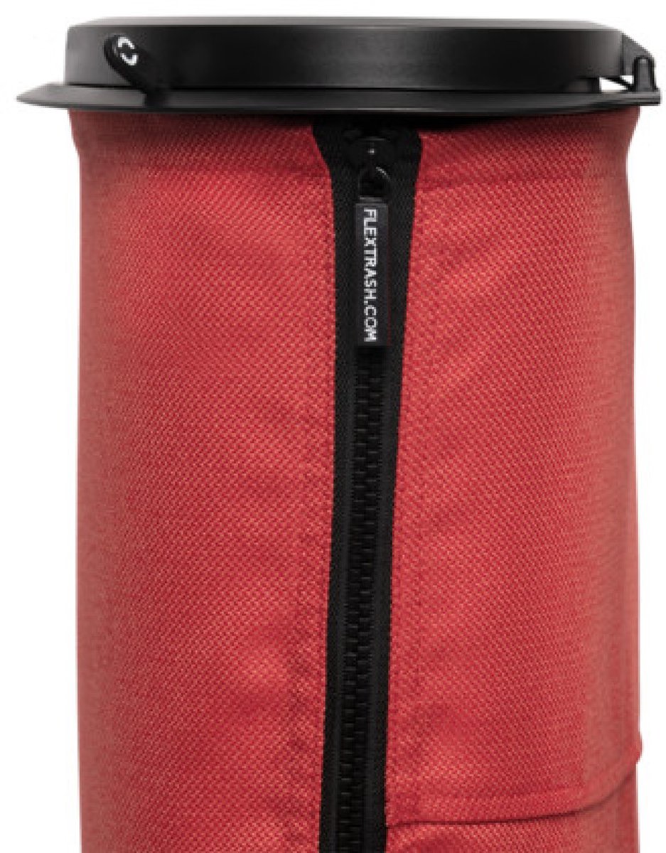 Flextrash Afvalbak L 9L Autumn Red