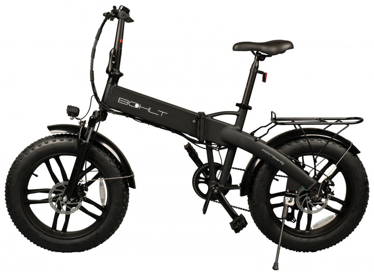 BOHLT Fat Twenty - Elektrische Vouwfiets - 20 inch Fatbike - 250W Motor - 374Wh Uitneembare Accu - 6 Versnellingen - Schijfremmen - Zwart thumbnail 6