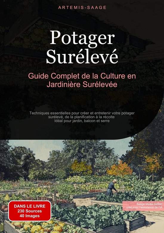 Potager Surélevé: Guide Complet de la Culture en Jardiniè ... - cover